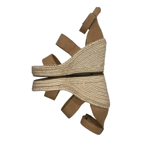 INC Women’s Catiana Tan Wedge Platform Espadrille Shoes Size 6.5