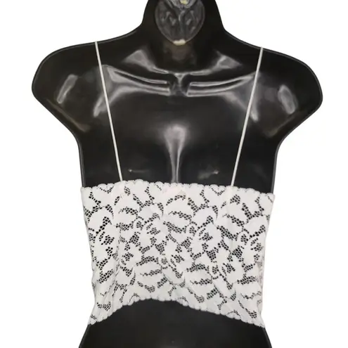 Intimately Free People White Brami Cami Bralette Crop Top Size XS