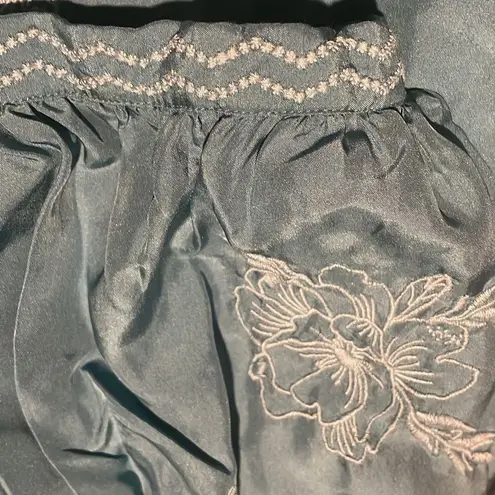 Johnny Was silk “Christy Flowy” tie front dress NWT (oversized)