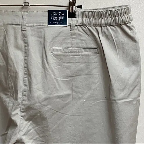 Karen Scott Woman Comfort Waist “Stonewall” Pants