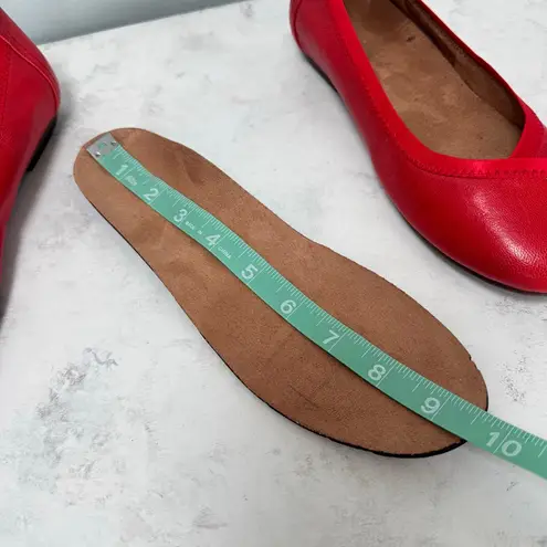 Vionic NWOT Red Spark Caroll Ballet Flats Size 6