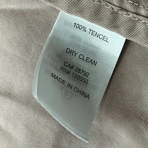 Dalia Open Front Waterfall Blazer, Dusty Pink Roll Tab Sleeve Jacket S Modest