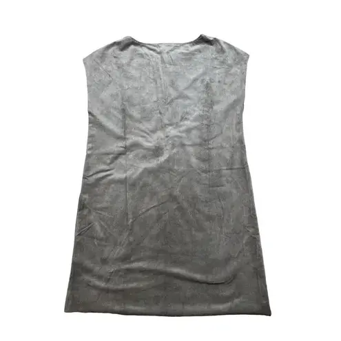 Wilfred Free Shift Dress Womens Small Brown Knee Length Minimalistic Paperbag