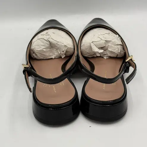 Linea Paolo Women's Shoes Black Delphi Pointed Toe Cut-Out Ballet Flats Size 5M