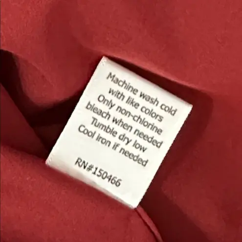 41 Hawthorne Women's Burgundy Blazer Sz L