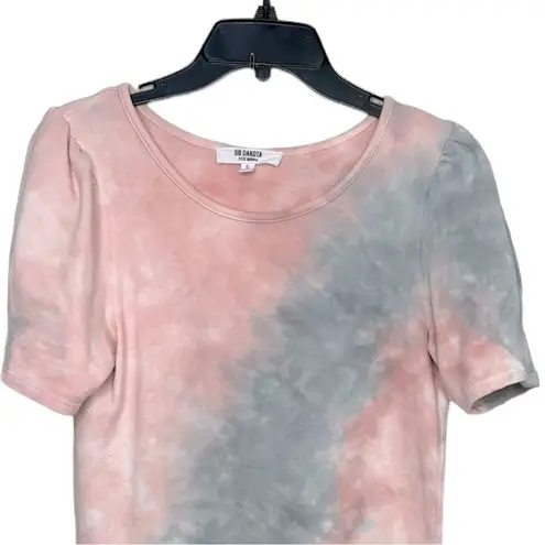 BB Dakota x Steve Madden Cosmic Girl Terry Mini Sweatshirt Dress. Size small Pink