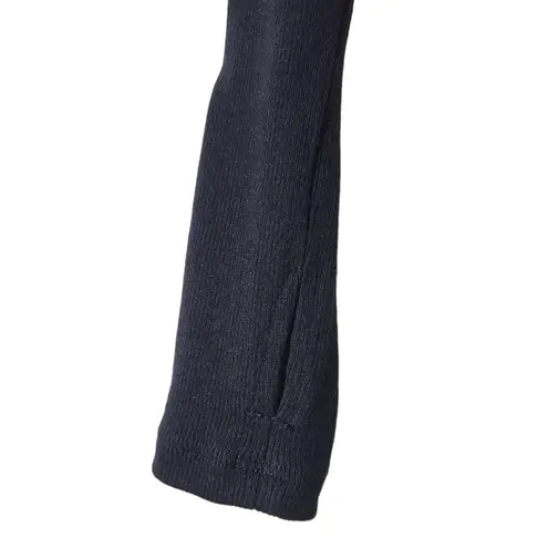 Alix NYC NWT Luna One Sleeve Ribbed Stretch Modal Jersey Thong Bodysuit in Black