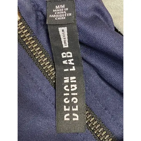 Design Lab Multicolor Colorblock Patchworks Short Sleeve Mini T-Shirt Dress Sz M