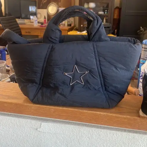 None Custom puffy star with discreet bad girl patch purse