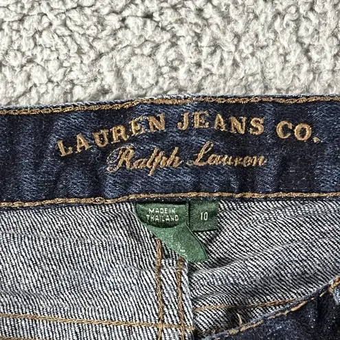 Ralph Lauren Lauren  Jeans Womens 10 Mid Rise Classic Bootcut Blue‎ Denim Pants