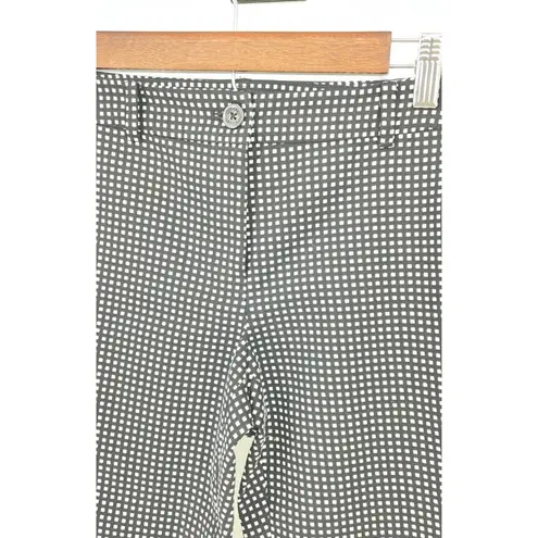 Michael Kors  White/Black Women's Chino Checkered Pants‎ - Size 4
