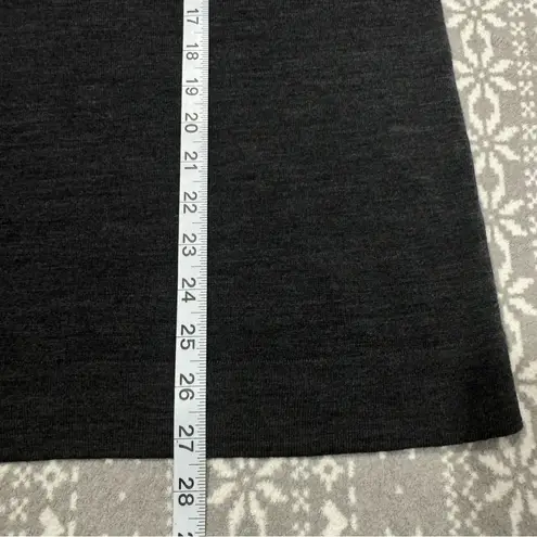 NWT J. Jill Washable Merino Wool Blouson Sleeve Pullover Gray Size XL Petite