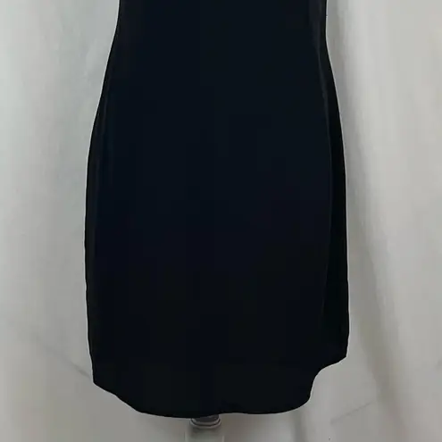 Cynthia Rowley  100% Silk Black Party Event Date Night Shift Dress NWOT Size 6