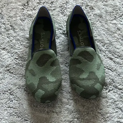 Rothy's Rothy’s The Loafer in Olive Camo