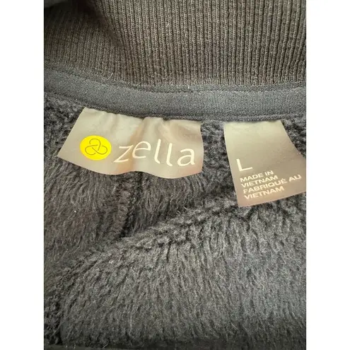 Zella  black sweatshirt jacket size L