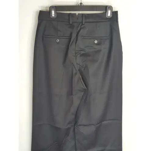 Babaton Black High Waisted Agency Twill Wool Cashmere Pants Size 8 Modest Casual