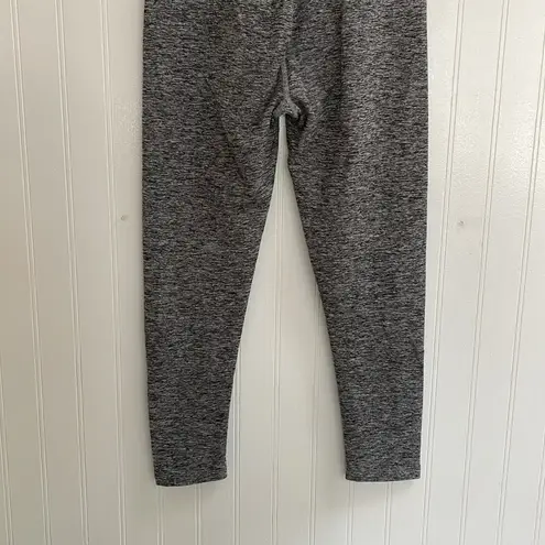 Beyond Yoga Spacedye Walk And Talk High Waisted Capri Legging Black Gray Size S