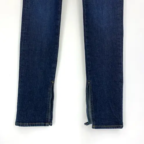 Pilcro The Split Straight Jeans Dark Wash 28