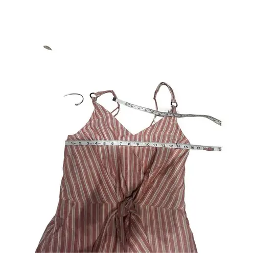 Bishop and Young Camisole Dress Sz M Red/ Taupe NWT