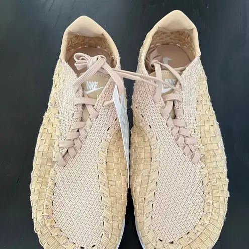 New NIKE Air Footscape Woven 'Sesame' Tan Size 10