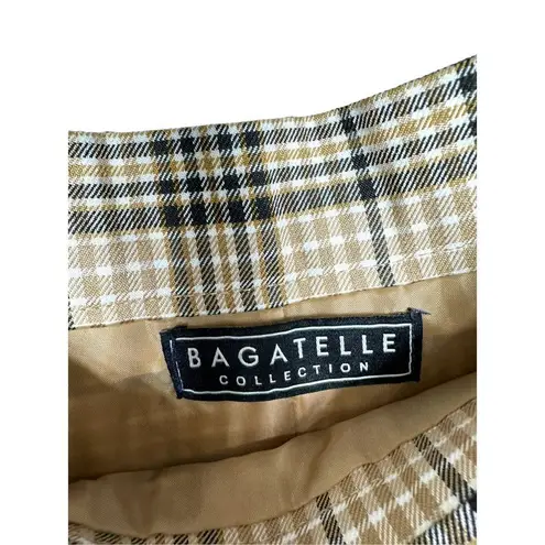 Bagatelle  Collection Pleated Tartan Schoolgirl Skirt NWT