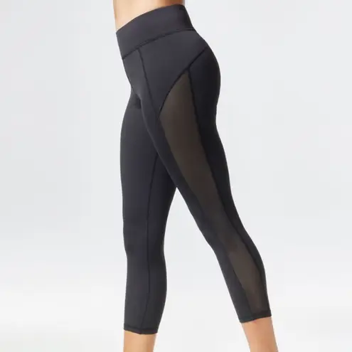 MICHI Stardust cropped leggings in black Size M