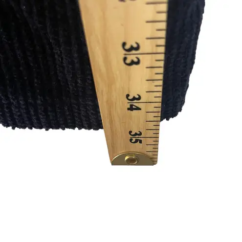 Jeanswear Vintage 90s Women's Size Medium 7/8 Bib Corduroy Dark Blue Dress