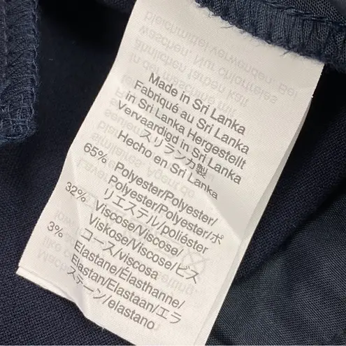 J. Crew Mercatile Slim Crop Ruby Pant Navy Blue 2 Blue