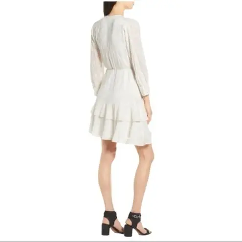 ALLSAINTS Keva Palmer Long Sleeve Wrap Dress Large NWT