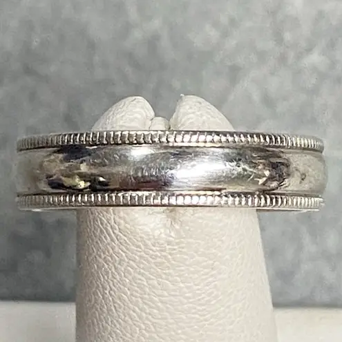 925 Sterling Silver Comfort Fit Men's Wedding Band Ring Size 8.75