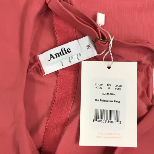 ANDIE The Riviera Belted One Pcs Swimsuit Sz M Retro Nostalgia Feminine Y2K NWT