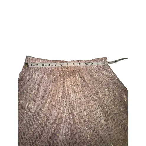 Urban Renewal Sequin Shorts Gold Metallic Sparkle Festival Party M M