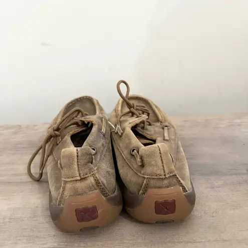 Twisted X  WDM0003 Brown Leather Moc Driving Boat Casual Shoes Womans Size 7.5 thumbnail 4