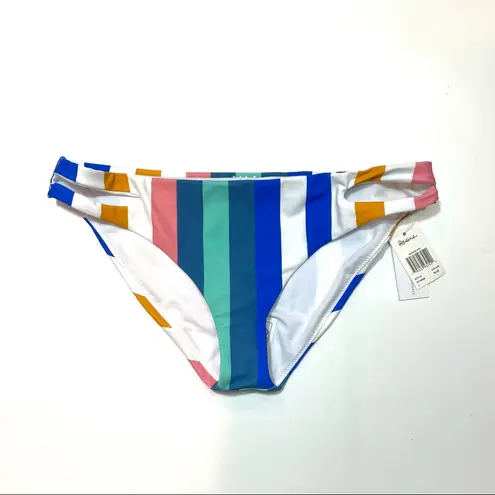 Raisin's NAVY Juniors' Striped Bikini Swim Bottom