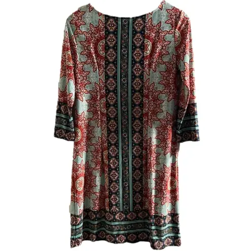Vibrant Women’s All Occasion Print Dress by Hanni, Size Small