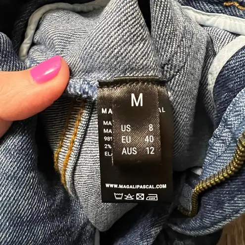 MAGALI PASCAL Birkin Jeans Blue Size 8