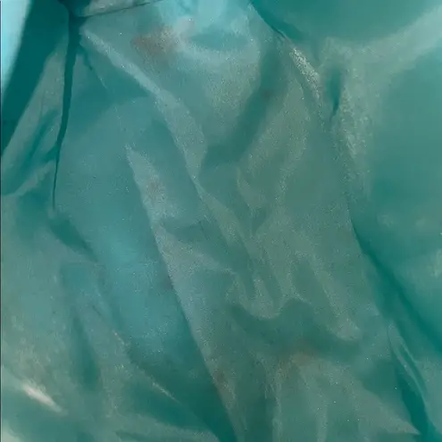 Marimekko Green and Blue Cosmetic Bag with Floral Design