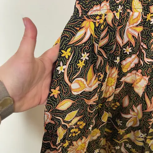 The Kooples Long Summer Dress With All-Over Floral Motif sz 2 US M