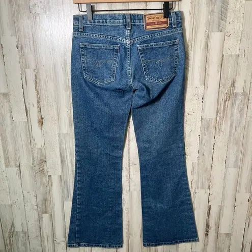 Paris Blues Vintage 90s Y2K Low Rise Wide Leg Flare Jeans USA Womens Size 3