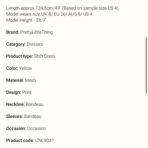 Pretty Little Thing  Multicolor Floral Dress