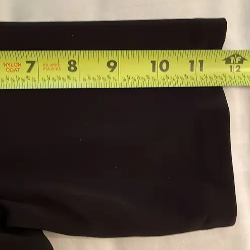 Maggy London Black Snakeskin Print Knit Sheath Dress Womens Size 10 Career