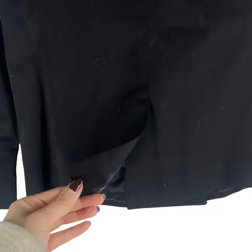 AYR The Coast Double Breasted Blazer Jacket Black Size 2