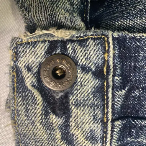 Denim & Supply Ralph Lauren Ralph Lauren Denim Supply Men's XL Distressed Trucker Jean Jacket