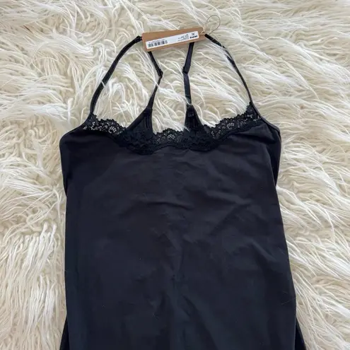 SKIMS Fits Everybody Lace Slip Dress Onyx Size Large