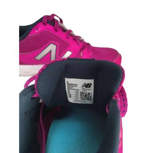 New Balance  490 V3 Speed Ride Running Sneaker Womens Pink 8