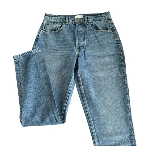 Boyish Revolve The Billy Conversation Blue Denim Stretch Skinny Jeans Size 27