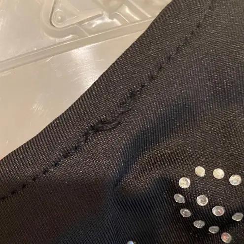 Sophisticated Navy Sleeveless Gown Black Size L