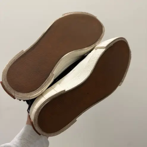 Good News Black Canvas High Top Platform Sneakers 5