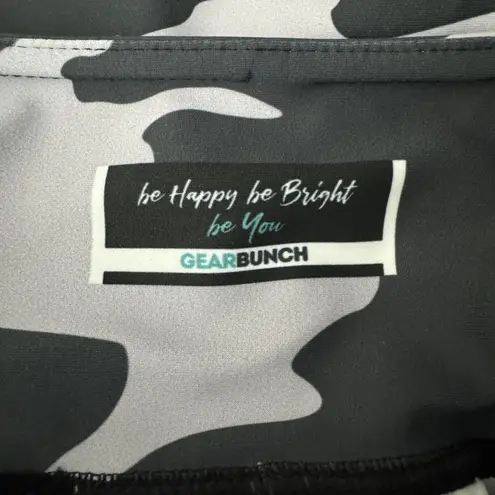 Gear Bunch Shorts Womens XS Black Gray Camo Bike Shorts Gym Training Athleisure