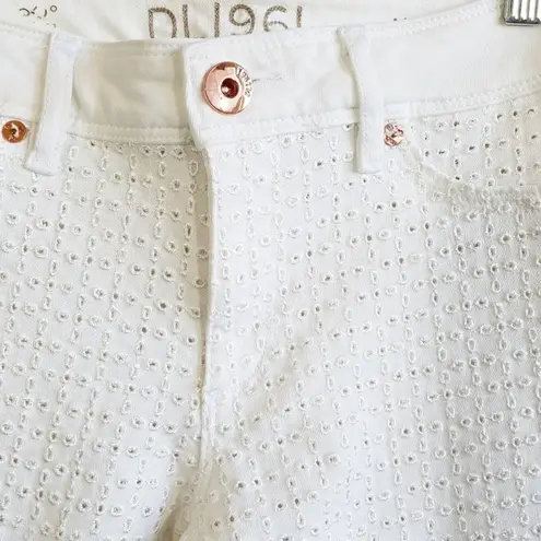 DL1961 Angel Jean Women Mid-Rise Skinny Ankle Jeans Pants 25